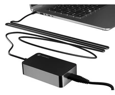 NATEC Nešiojamas kompiuteris charger Grayling USB-C 45W for laptops tablets phones
