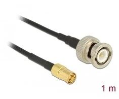 Delock antenos kabelis BNC kištukas > SMB kištukas RG-174 1 m
