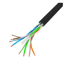 LANBERG Lan Cable UTP 1Gb/s 305m solid CCA Juodas