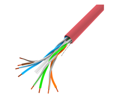 LANBERG Lan Cable UTP 1Gb/s 305m solid CCA Raudona