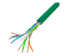 LANBERG Lan Cable UTP 1Gb/s 305m solid CCA Žalias