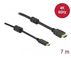 Delock Active USB Type-C™ į HDMI laidą (DP Alt režimas) 4K 60 Hz 7 m