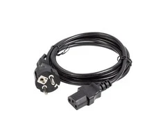 LANBERG maitinimo laidas CEE 7/7->IEC 320 C13 1,8 m tiesus VDE