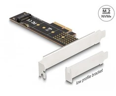 PCI EXPRESS X4 CARD->1X M.2 NVME KEY M VIDINIS DELOCK