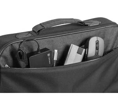 NATEC Impala 2 39.6 cm (15.6") Messenger case Juodas, Pilkas