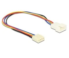 Laido ilgintuvas ZASILAJĄCEGO WENTYLATORA 4PIN M/F 20CM DELOCK