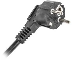Lanberg stovo maitinimo juosta PDU 19" 1U 16A 5x Schuko 2m juoda