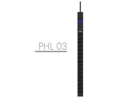 Power Walker MAITINIMO JUOSTELĖ PDU 19 colių POWERWALKER 10A 16X IEC C13 3M IEC C14 METER VERTIKALI JUODA