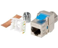 Lanberg Keystone modulio lizdas be įrankių RJ45 kat.8.1 FTP