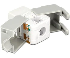 MODUŁ KEYSTONE GNIAZDO RJ45->LSA KAT.6 UTP DO PUSZKI MONTAŻOWEJ DELOCK