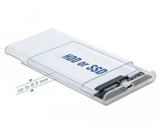 Delock išorinis korpusas skirtas 2,5? SATA HDD / SSD su SuperSpeed USB 10 Gbps