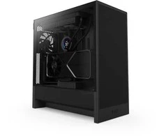 NZXT PC korpusas H5 Flow midi tower 2024 juodas langas