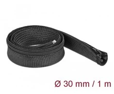 Delock pinta žarna su užtrauktuku karščiui atspari 1 mx 30 mm juoda