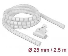 OPLOT NA KABLE DELOCK 2.5M 25MM SPIRALNY Z NARZĘDZIEM Baltas POLIETYLEN