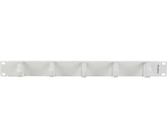 Lanberg Cable Organizer 19" 1U su 5 metalinėmis B tipo rankenomis