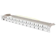 Lanberg Patch Panel Blank 48 Port 1U 19" FTP Keystone Modules Ball