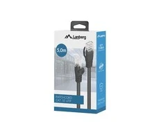 LANBERG PCU5-15CC-0500-BK Patchcord RJ45 cat. 5e UTP 5m juodas