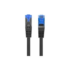 LANBERG patchcord kat.6A FTP LSZH CCA 3m juoda