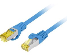 PATCHCORD KAT.6A S/FTP LSZH CU 5M Mėlynas FLUKE PASSED LANBERG