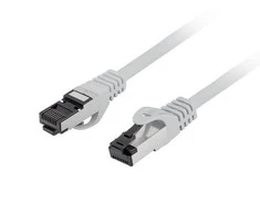 LANBERG patchcord cat.8.1 S/FTP LSZH CU 1.5m pilkas