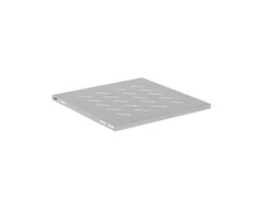 LENTYNA 19" SPINTELĖMS 600MM GRAY LANBERG (1U/480X475MM KROVIMO TALPA IKI 120KG, MONTAVIMAS 4 TAŠKAIS)