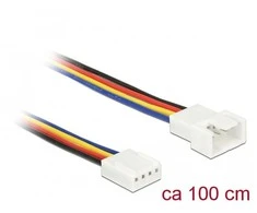 Delock 1 m, daugiaspalvis (85364)