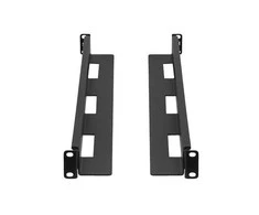 Rinkinys SZYN MONTAŻOWYCH DO SZAF RACK 19" PRZESUWNE 650-1090MM JUODA LANBERG