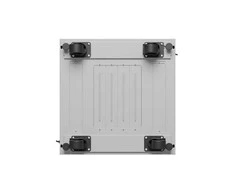 LANBERG laisvai pastatoma stelažinė spintelė 19/15U 600x600 stiklinių durelių LCD plokščias komplektas pilkas V2