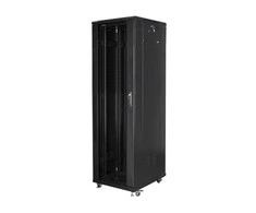 LANBERG FF01-6842-12B-KPL laisvai pastatomas stovas 19 išmontuojamas plokščias paketas 42U/600x800mm juodas