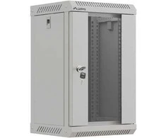 Lanberg 10 colių 9U 300x300 rutulinės pakabinamos spintelės stiklinės durys (plokščia pakuotė)