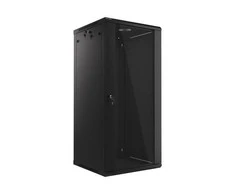 LANBERG WF01-6627-10B sieninis stovas 19 colių išmontuojamas plokščias paketas 27U/600x600mm juodas