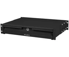 Lanberg stalčius 19" 2U 360mm juoda spintelėms