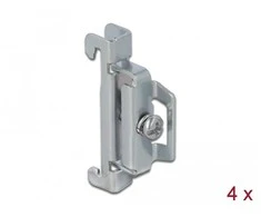 Dėklas UCHWYT DO SZYNY DIN METALOWY (4-PACK) DELOCK