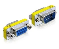 DELOCK Adapteris Sub-D9 pin male / female