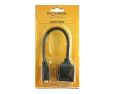 „Delock“ adapteris DVI 25 kištukinis ir 2 x DVI 25 lizdas