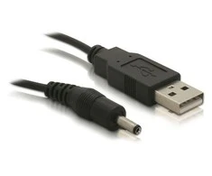 DELOCK kabelis USB Maitinimo laidas iki 3,1 mm