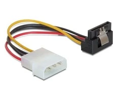 DELOCK Cable Power SATA HDD su metaline spaustuku > 4 kontaktų vyriškas kampinis