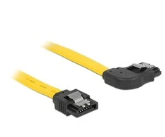 DELOCK Cable SATA 6Gb/s 50cm dešinysis/tiesus metalinis