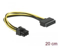 DELOCK Power SATA 15 Pin 1x6 PCI Express