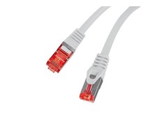 LANBERG Patchcord kat.6 FTP LSZH CU 1.5m pilkas Fluke praėjo