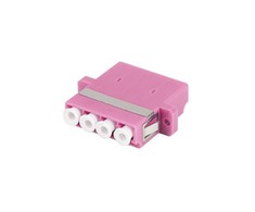 OPTINIS PLASTAS ADAPTERIS MM LC/UPC QUAD OM4 LANBERG