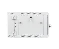 LANBERG WF02-6606-10S sieninis dvigubos sekcijų stelažas 19 colių plokščias paketas 6U/600x600mm pilkas
