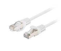 Lanberg 10-Pack Patchcord kat.6 FTP 0.5m balta Fluke Passed