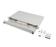 LANBERG šviesolaidinė komutacinė panelė 24XSCDX/12XLCQD Rack 19inch