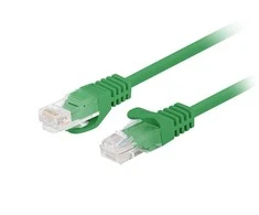 PATCHCORD KAT.6 UTP 0.5M Žalias FLUKE PASSED LANBERG 10-PACK