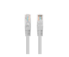 LANBERG Patchcord Cat.5e UTP 7.5m pilkas