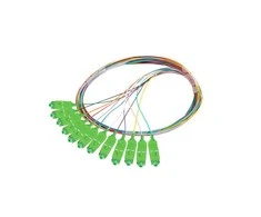 Lanberg Pigtail SM SC/APC Semi Tight 9/125 G657A1 12X2M multikolor