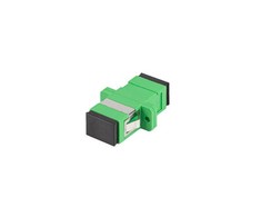 OPTINIS PLASTAS ADAPTERIS SM SC/APC SIMPLEX Juodas CAP 25Vnt. LANBERG