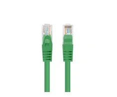 Lanberg 10-Pack Patchcord kat.5e UTP 1m žalia Fluke Passed