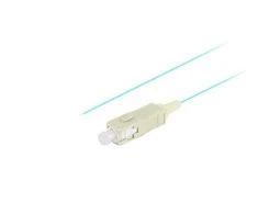 PIGTAIL FIBER MM SC/UPC OM3 EASY STRIP 50/125 2M AQUA LANBERG